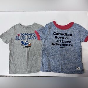 Boys 3T T-shirt Bundle Toronto Blue Jays/ Roots Canada